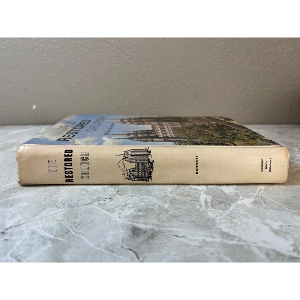 The Restored Church William E Berrett 1963 11th Ed LDS Mormon History‎ Hardcover